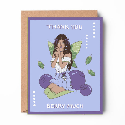 Thank You Berry Much Card