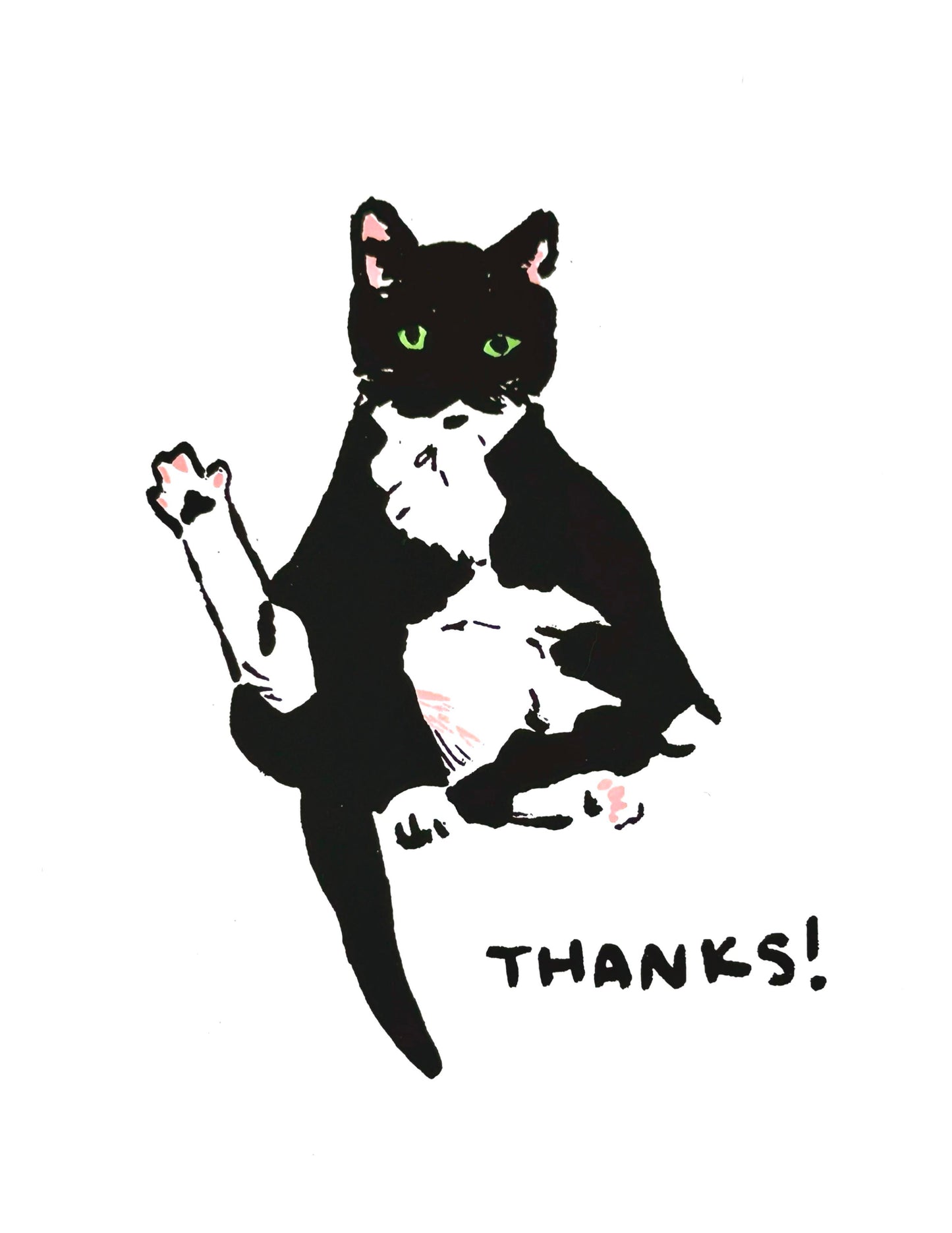 Mochi Thank You Card