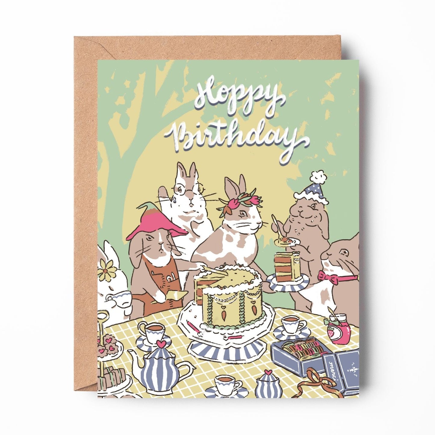Hoppy Birthday Card