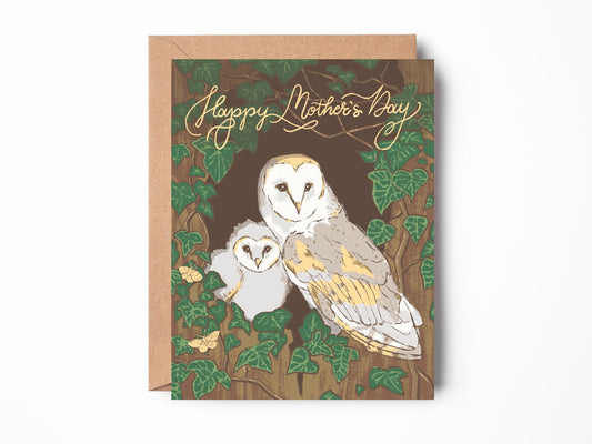 Mama Owl Card