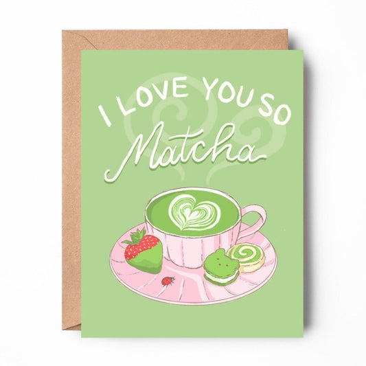 Matcha Love Card