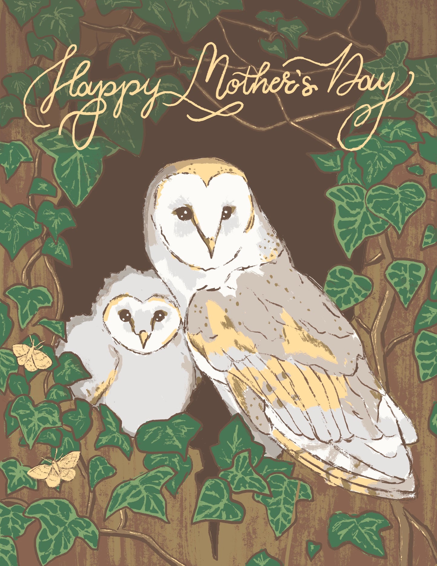 Mama Owl Card